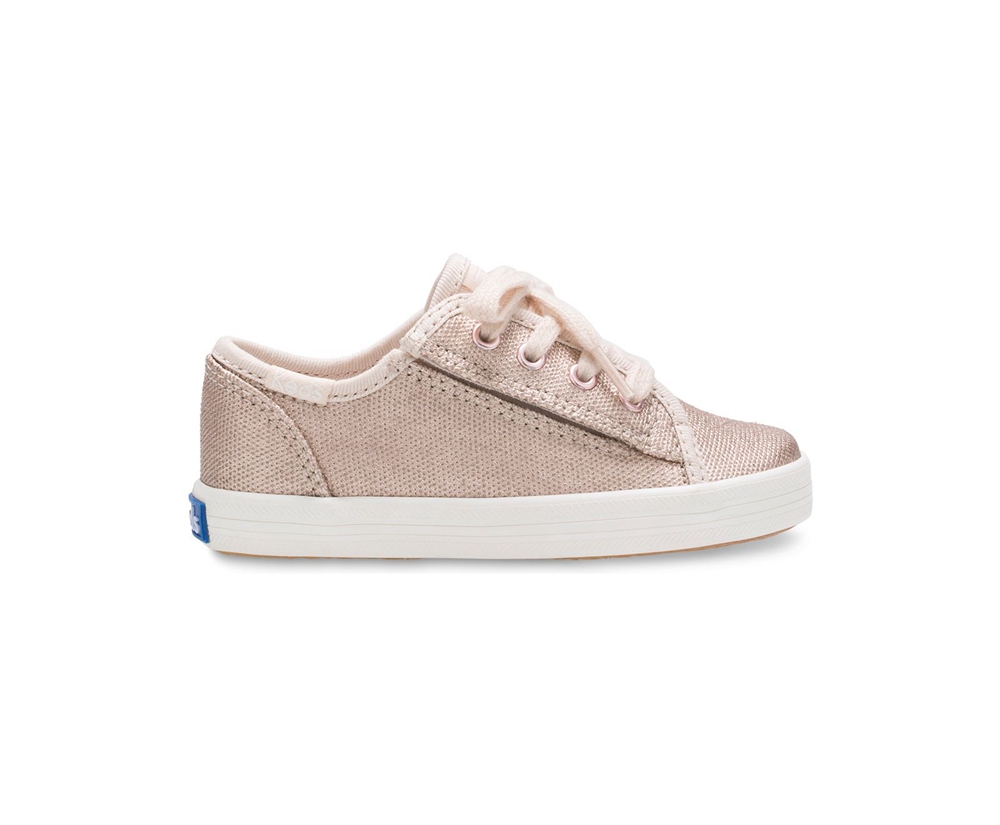 Zapatillas Keds Niños Rosas Doradas - Kickstart Jr. - 158-UYXJDF